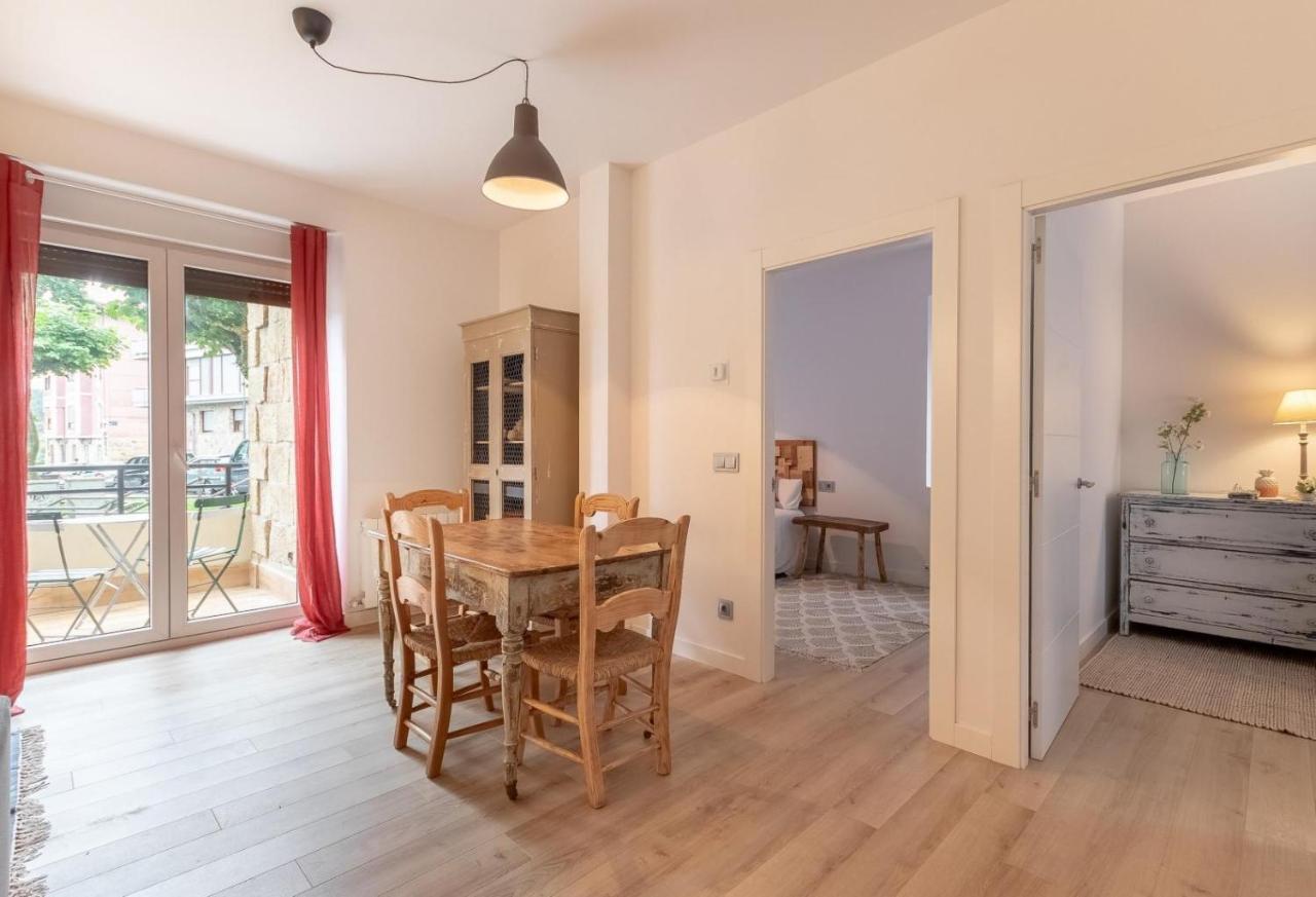 Apartamento Kuia En Gran Bilbao Con Terraza Y Vistas A Un Parque 바사우리 외부 사진